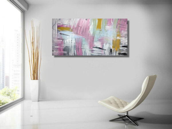tableau moderne salon peinture abstrait c740