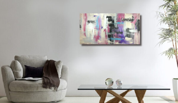 tableau moderne salon peinture abstrait c638